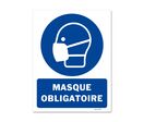 Panneau picto port du masque obligatoire