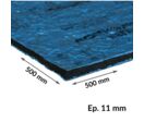 GRIPSOL BLEU E.11mm 500mmx500mm ENVIRONNEMENT HUILEUX