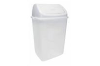Poubelle à couvercle basculant