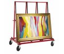 CHARIOT PORTE-PANNEAUX - 1680 X 1120 X 1900 mm