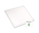 Pack de 3 - Dalle LED 60x60 Slim 36W BLANC - Pack de 6 / Blanc Froid 6000K - 8000K