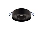 Spot Encastrable Orientable NOIR pour Ampoule GU10