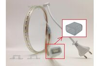 Cache de Protection 2835 Double Rangée Ruban LED 220V