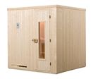 Sauna HALMSTAD 3 Classic OS Poêle 230 V - 4,5 kW avec poêle, lumières et câbles