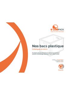 Présentation des bacs Plastique