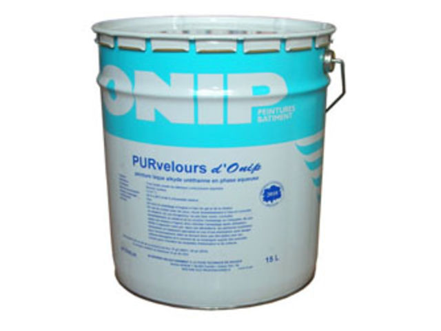 Peinture veloutée tendue : PURvelours d'Onip