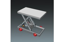 Châssis roues, pour rail pour table élévatrice | Marco 