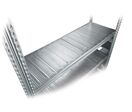 Tablette de rayonnage métallique Galvastar L.1500 x P.320 mm charge 205 kg
