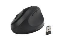 Kensington - Souris Ergonomique Pro Fit Droitier Sans Fil Noir M - Télétravail Confort