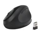 Kensington - Souris Ergonomique Pro Fit Droitier Sans Fil Noir M - Télétravail Confort