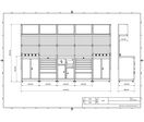 Établi d'atelier industriel 3100 mm PRACO M T26 - Plateau en hêtre massif - Éclairage LED - Tiroirs et armoire MW Tools PRAM3100T26