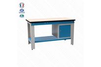 Etabli avec tablette et caisson suspendu coffre Armabo - SL1