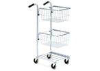 Mini chariot de bureau zingué