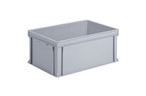 UTZ - Bac norme Europe 53L Gris - Polypropylène - Gerbable - Stockage Robuste