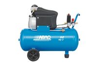 Abac - Compresseur Mobile 50L 2CV - 8 Bar Pression Max - Débit 13.3 m³/h - Idéal Professionnel
