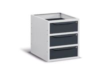 Bloc 3 tiroirs L.500 mm pour établi FORTIS