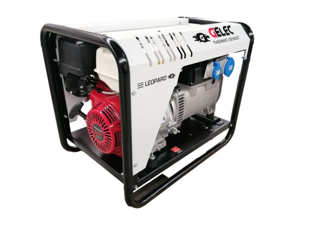Groupe électrogène essence mobile 6,5 kVA monophasé | GELEC ENERGY