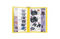 Pupitre INFOFLEX Mural 4 Pochettes JAUNES