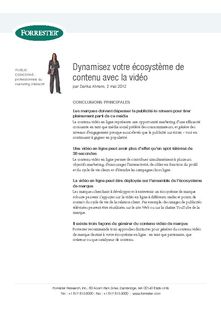 Livre blanc : Dynamisez votre écosystème de contenu avec la vidéo