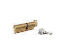 THIRARD - Cylindre à bouton 40 x 60 mm 3 clés laiton