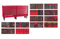 Servante d'atelier complète extra large MEGA EV XXL 782 outils MW Tools MWE999G5A