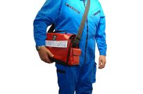 Sacoche à outils semi rigide avec rabat rouge 35cm