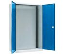 Kind - Armoire haute à portes battantes - 1350x650x1950mm - Bleu/Gris - Acier - Grande capacité 1000kg - Livrée montée