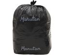 Manutan Expert - Lot de 500 Sacs Poubelle 30L Noir - Recyclés 50% - NF Environnement - LDPE