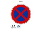 Panneau B6d Arrêt et stationnement interdits