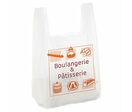 Sac bretelle 50 µ liassé impression métier - "BOULANGERIE &amp; PÂTISSERIE" Dimensions ouverture 3