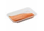 Barquette barrière mono-PET thermoscellable absorbante - 232 x 146 x 27 mm