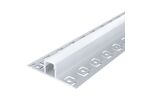 Profilé Aluminium Encastrable 2m pour Ruban LED
