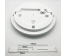 Plafonnier LED Rond à Température Variable 36W 220V IP40