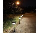 Borne de Jardin Solaire Crépusculaire IP65 2W