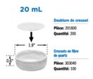 Analyse de laboratoire | Creusets en fibres de quartz pour calcination rapide Phoenix