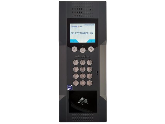 Interphone vidéo intracode à défilement | Intratone