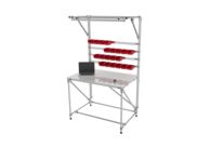 21850-10 Poste de travail porte boîte à bec avec LED