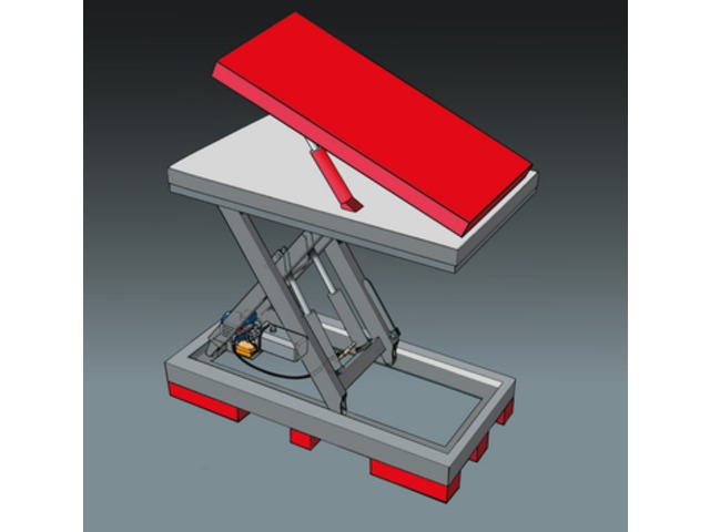 Plateau basculant pour table élévatrice | Marco 