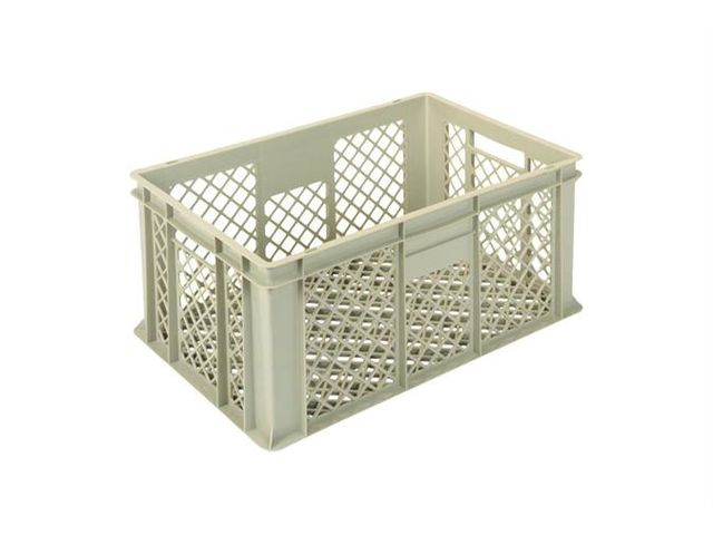 EURONORM 600X400X290 MM - RENFORCE / FOND &amp; COTES AJOURES