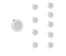 Pack de 10 - Mini Spot LED Encastrable 3W CCT Blanc