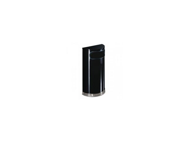 Collecteur acier en demi-lune 34L