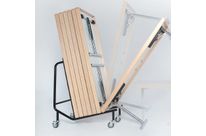 Chariot pour stockage et rangement de tables