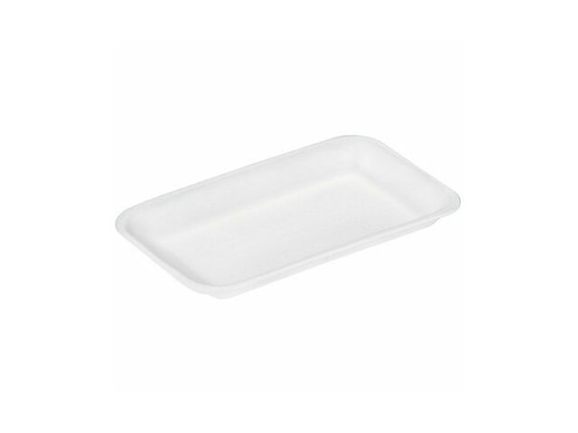 Barquette sèche - BLANC 135 X 135 X 30 mm