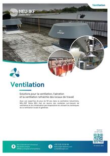 Ventilation industrielle