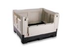 Caisse palette plastique pliable Smartbox avec trappe d'accès 1200 x 1000