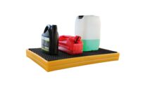 Bac de rétention plastique pour étagère