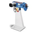 Ponceuse à bande d'établi pour métaux avec bande abrasive 100x1220 mm 19 m/s 1,5 kW 230V dia. roue motrice 130 mm Metallkraft MBSM100-130