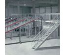 Mezzanine support convoyeur