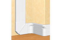 Goulotte 50x80 DLP monobloc - 1 couv 65 mm - L. 2 m - blanc  Legrand 