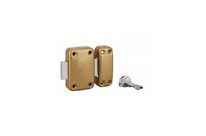 THIRARD - Verrou pour porte de cave et garage Capital sans bouton 40 mm